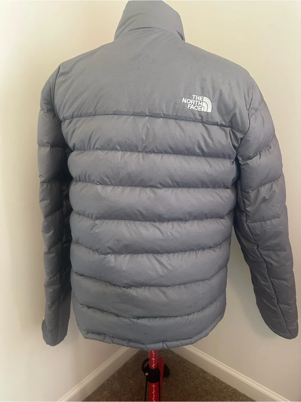 The North Face Aconcagua 550 Down Fill Jacket Men's Gray Size L
